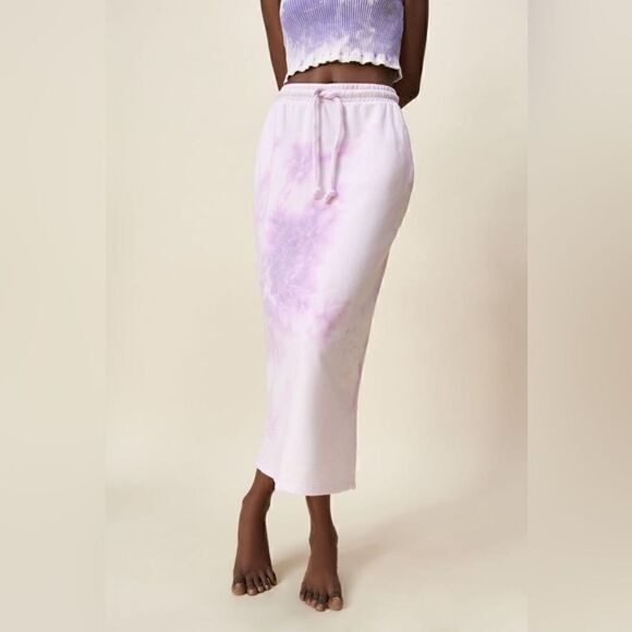 ZARA TIE DYE SKIRT - Picture 2 of 5